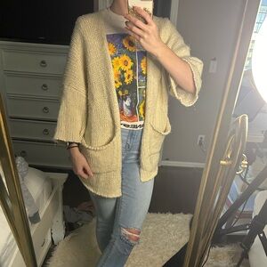 Chunky knit cardigan from Vici Dolls